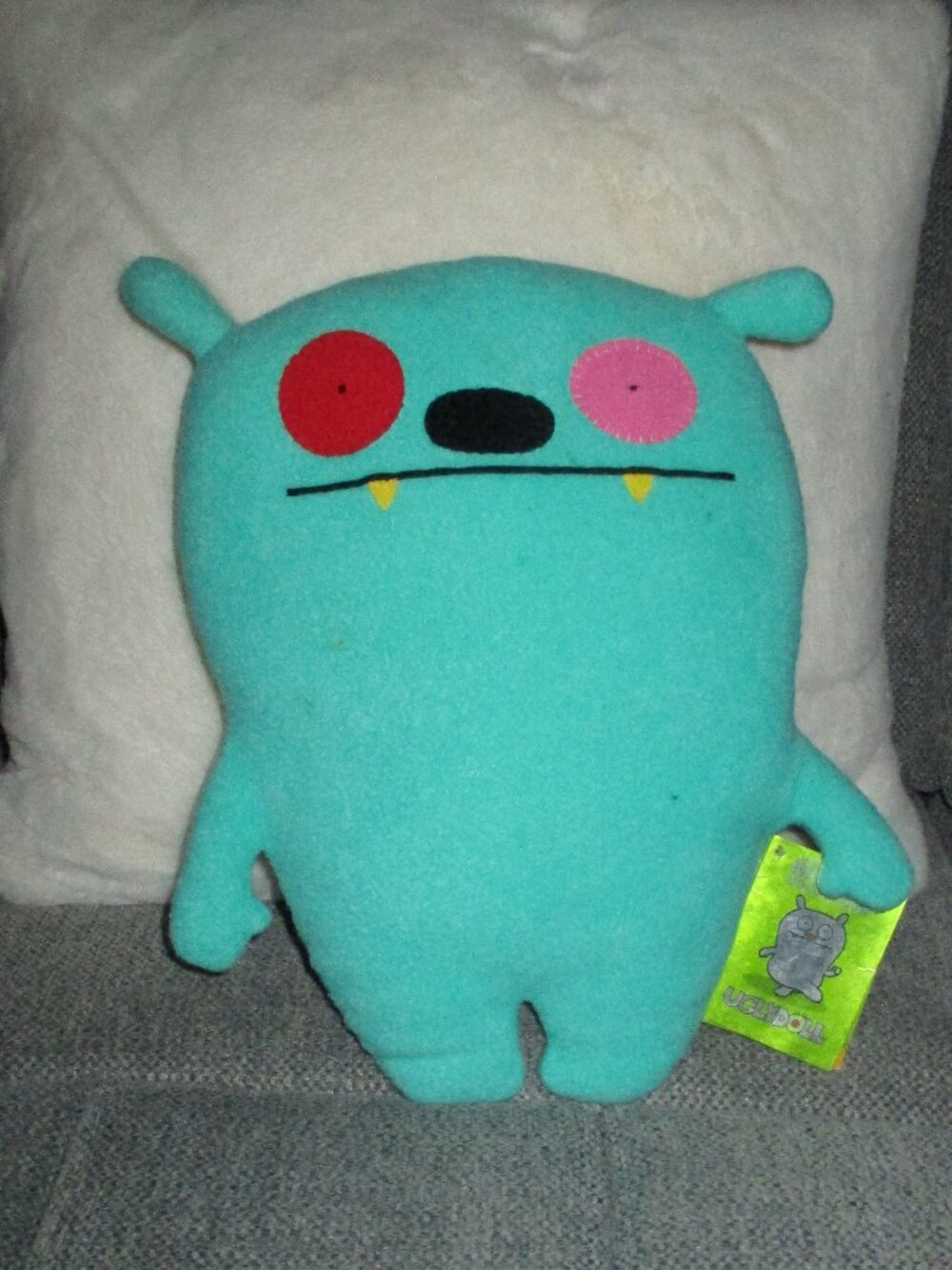 UGLY DOLL LE BIG TOE 2007 RETIRED MONSTER PLUSH RARE NWT